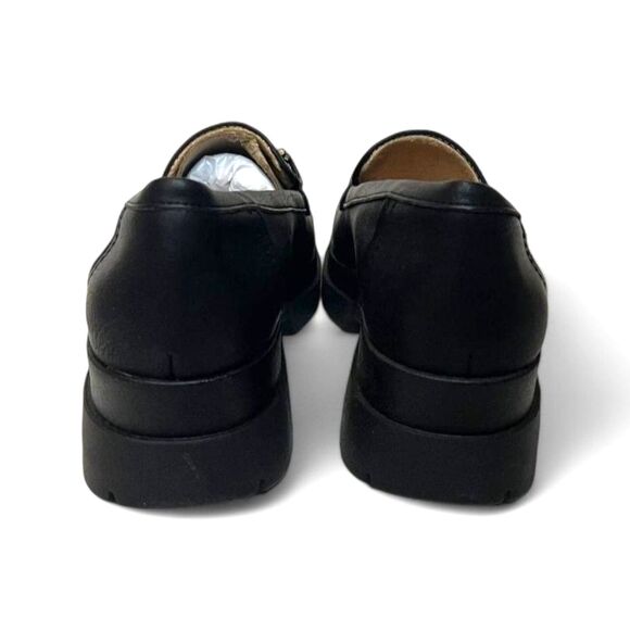 SOUL Naturalizer - Onyx, Black Leather Loafer, NEW! Size 7.5 Wide - Picture 9 of 10